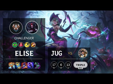 Elise Jungle vs Xin Zhao - BR Challenger Patch 11.20