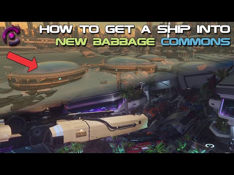 Guide on how to get ship into new babbage.