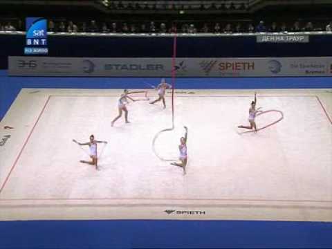 RUSSIA FINAL 2 ROPES 3 RIBBONS EC BREMEN 2010