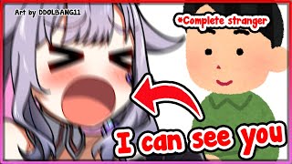 [ENG SUB/Hololive] Biboo accidentally embarrassed herself in front of complete stranger