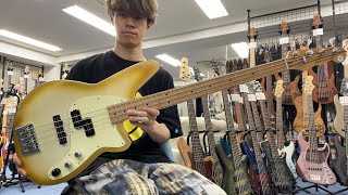 Video thumbnail for Reverend Guitars / Decision P-Venetian Pearl-RW【Test Play】 by Bass Sound Maniac