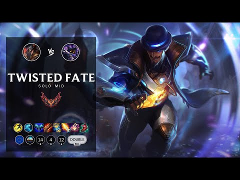 Twisted Fate Mid vs Veigar - EUW Grandmaster Patch 12.9