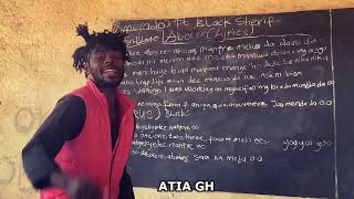 Atia GH Advice to Amerado ft Black sherif's abotre track (Black sherif's snitch)
