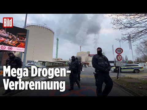 HAMBURG: 1,5 Milliarden Euro Kokain vernichtet