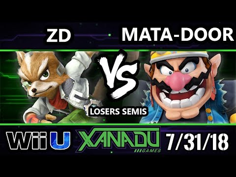 S@X 261 Smash 4 - ZD (Fox) Vs. Mata-Door (Wario) - Wii U Losers Semis