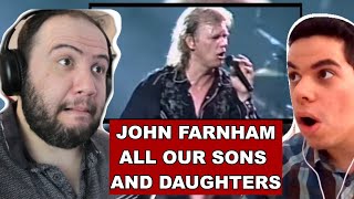 John Farnham - All Our Sons and Daughters - TEACHER PAUL REACTS AUSTRALIA