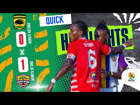 QUICK HIGHLIGHTS | Asante Kotoko 0-1 Hearts of Oak | GPL Matchweek 22 #SuperClash