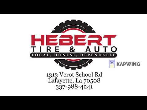 Hebert Tire & Auto - Radio Spot 103.7 The Game - Lafayette, LA