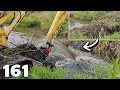 Without the Excavator It Would Be A Hard Day - Beaver Dam Removal With Excavator No.161