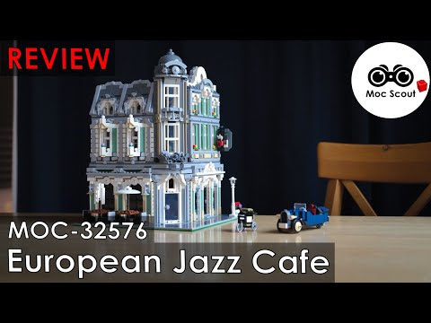 Prachtvolle Fassade! - MOC-32576 [Review] - "European Jazz Cafe" (2019)