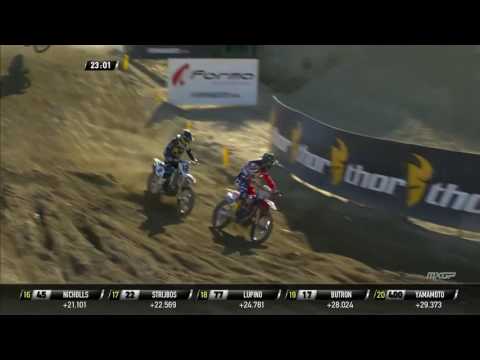 Tim Gajser passes Max Nagl Monster Energy MXGP of USA MXGP Race 2 - motocross 2016