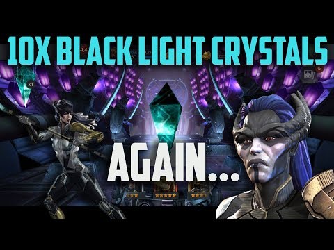 ANOTHER 10 Proxima Midnight GMC'S - Black Light Crystal Opening - Marvel Contest of Champions