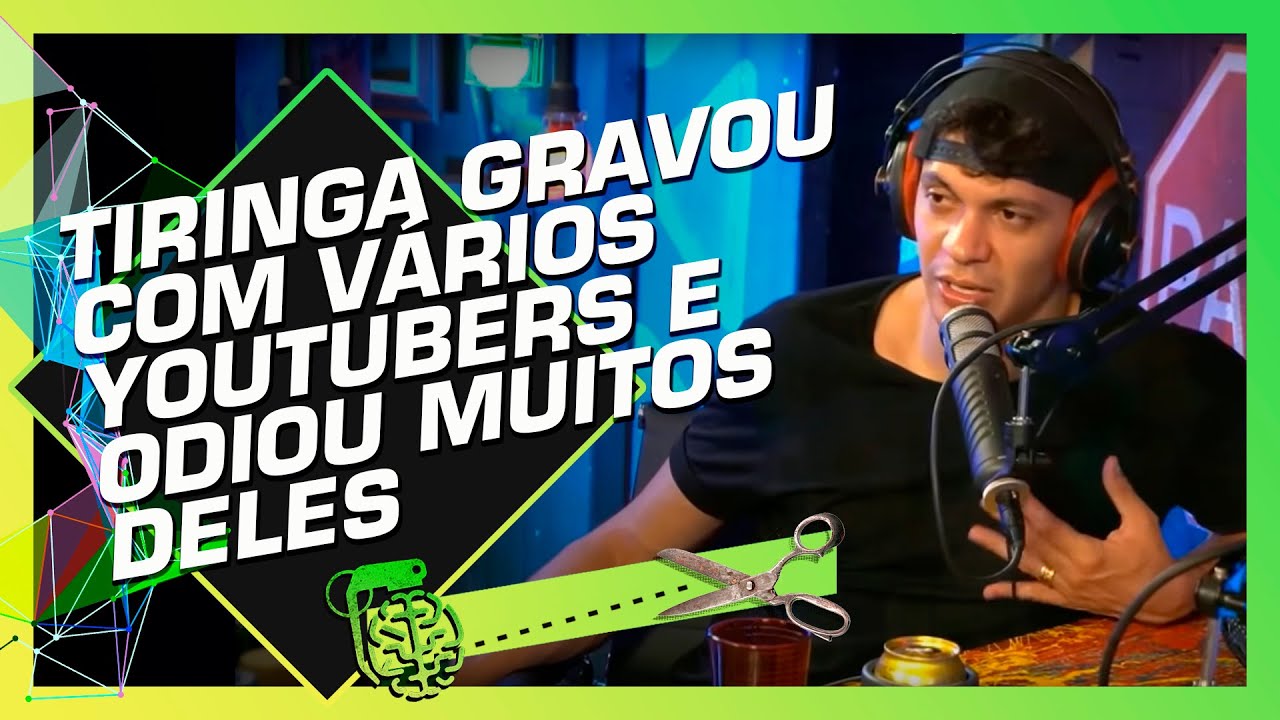 A RELAÇÃO DO TIRINGA COM OUTROS YOUTUBERS - JÚLIO COCIELO | Cortes do Inteligência Ltda.