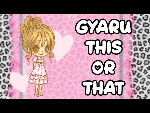 Gyaru This or That  💅 Which One Would You Choose? 🌸