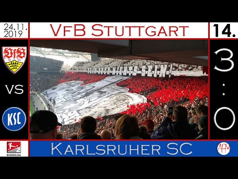 #VfBKSC | #Derby | VfB Stuttgart vs Karlsruher SC (3:0) | Vlog #8