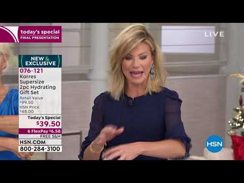 HSN | KORRES Beauty Gifts 12.10.2019 - 11 PM