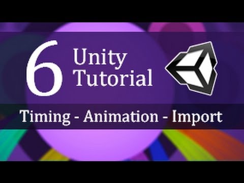 6. Unity Tutorial, Timing, Animation and Importing - Create a Survival Game