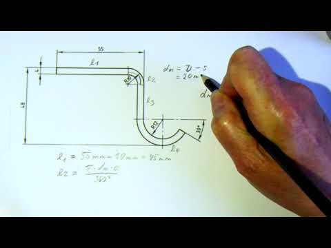 Berechnung der gestreckten Länge eines Werkstücks