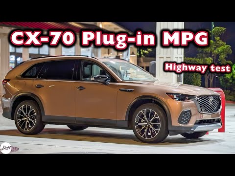 Thumbnail for 2025 Mazda CX-70 PHEV – MPG Test | Highway Fuel Economy & Range Review by PHEV