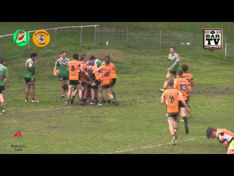 2015 ICRL Round 3 Colts Highlights - Corrimal Cougars v Helensburgh Tigers