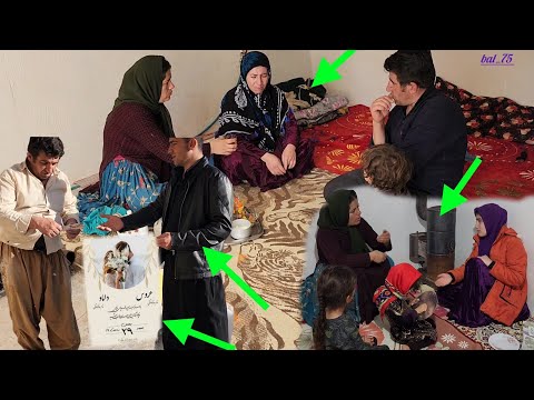 Davud's invitation to the wedding and Akbar's comment on Elham and Tahmina's anger at Zahra's words