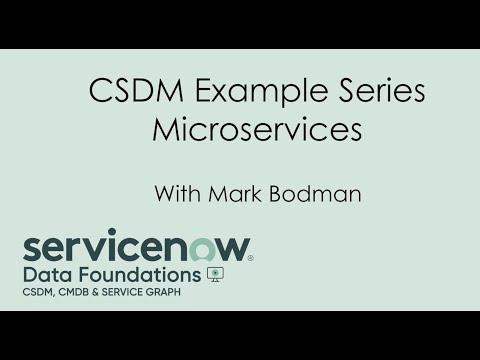 CSDM Example Series: Microservices