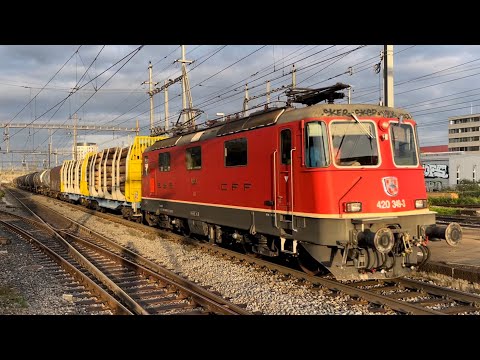 🇨🇭Zugverkehr/Trains at Pratteln 06.10.22
