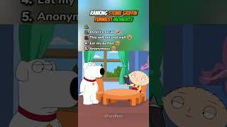 Ranking Stewie Griffin Funniest Moments 🤣