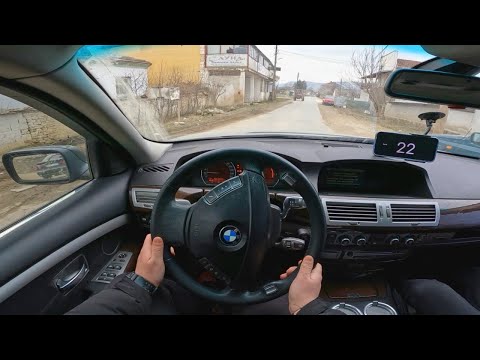 BMW 730d 7 Series E65 [231HP] - POV TEST DRIVE