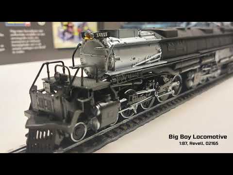 Big Boy Locomotive, Revell, 02165, Full Build