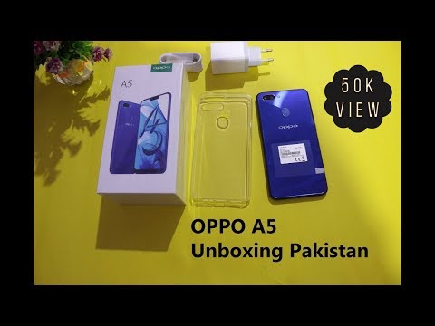 Oppo A5 Unboxing Pakistan | Oppo A5 First Look and Oppo A5 Price in Pakistan Video