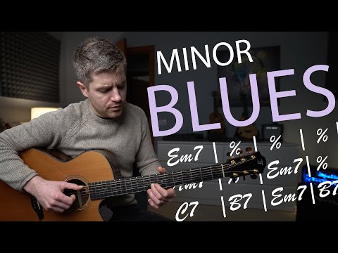Just A Beautiful Minor Blues (Fingerstyle Blues in E Minor).