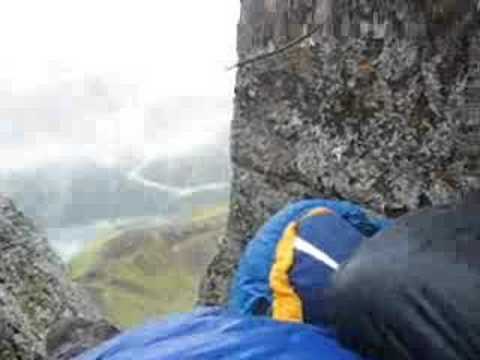 Lightning Strike in  Dolomites Italy
