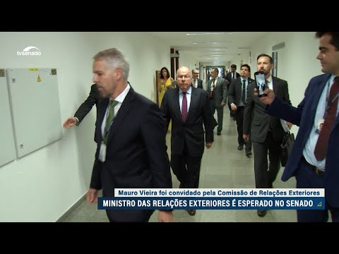 Ministro virá ao Senado discutir a  política externa brasileira