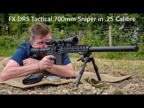 FX DRS Tactical 700mm Sniper in .25 Calibre, FULL REVIEW
