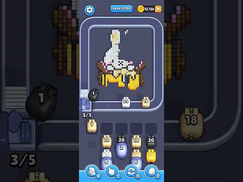 Pixel Flow Level 2396 Walkthrough