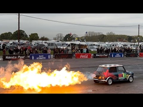 Mini jet car: Flame & Thunder Santa Pod 29/10/22
