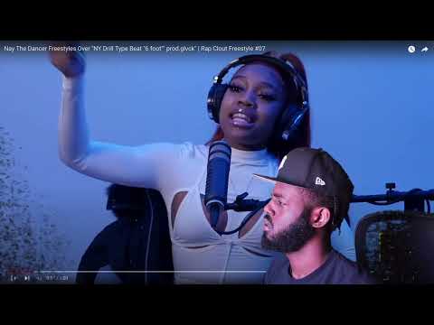 BAD BUNDYY REACTS : Nay The Dancer | Rap Clout Freestyle (Official Music Video)