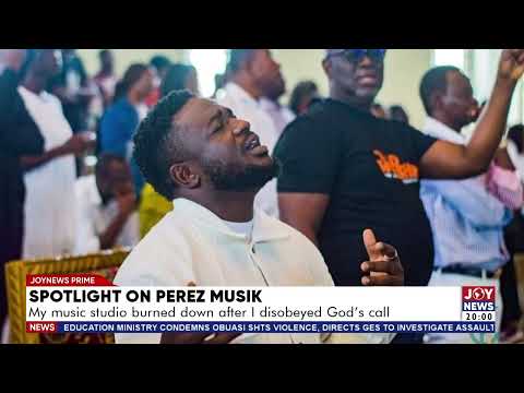 Spotlight on Perez musik: My music studio burned down after I disobeyed God’s call.