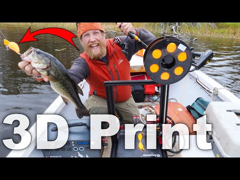 3D Printed Fishing Lure l One Day Build To Catch ( I bought A Boat Episode 7)