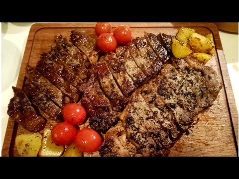 Black Angus Steak with Fresh Herbs & Butter Recipe
