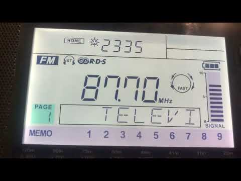 RTV RNS1 - Novi Sad 🇷🇸 - 87.7 MHz received in Timișoara 🇷🇴 (with RDS + RT)