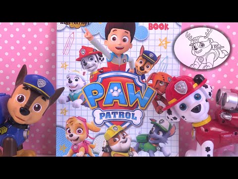 Pat’ Patrouille Coloriage Enfants 🌸 Paw Patrol Coloring Book