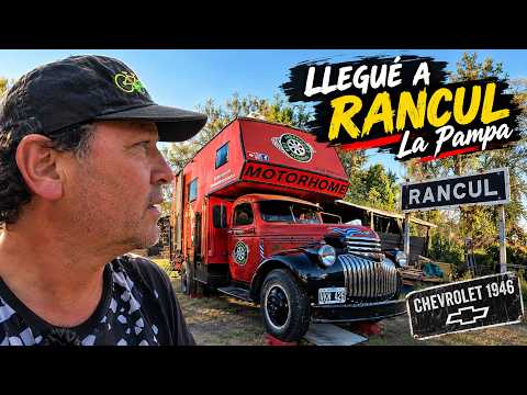 🥇 Llegué a Rancul, La Pampa… y terminé reparando "El Viejo" - mi camión Chevrolet 1946