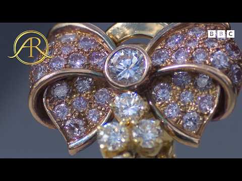 Owner Can't Believe Value Of Earrings She Bought For £5! | BBC Antiques Roadshow UK