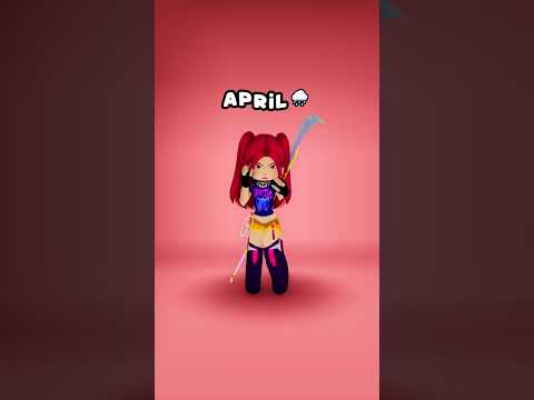 Your Birth Month Your KPop Demon Hunters Outfit🤩🎂#robloxshorts #roblox