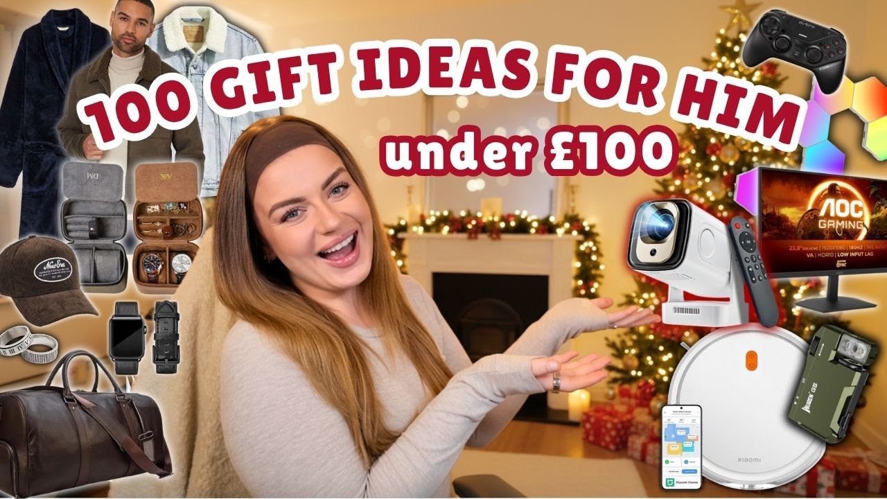 100 Christmas Gifts for Men Under £100 🎄 | Ultimate Gift Guide for Boyfriend, Dad, Husband & Brother