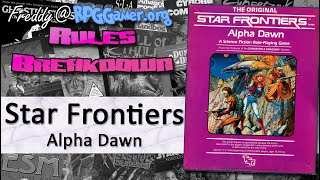 Star Frontiers: Alpha Dawn (TSR, 1983) | Rules Breakdown