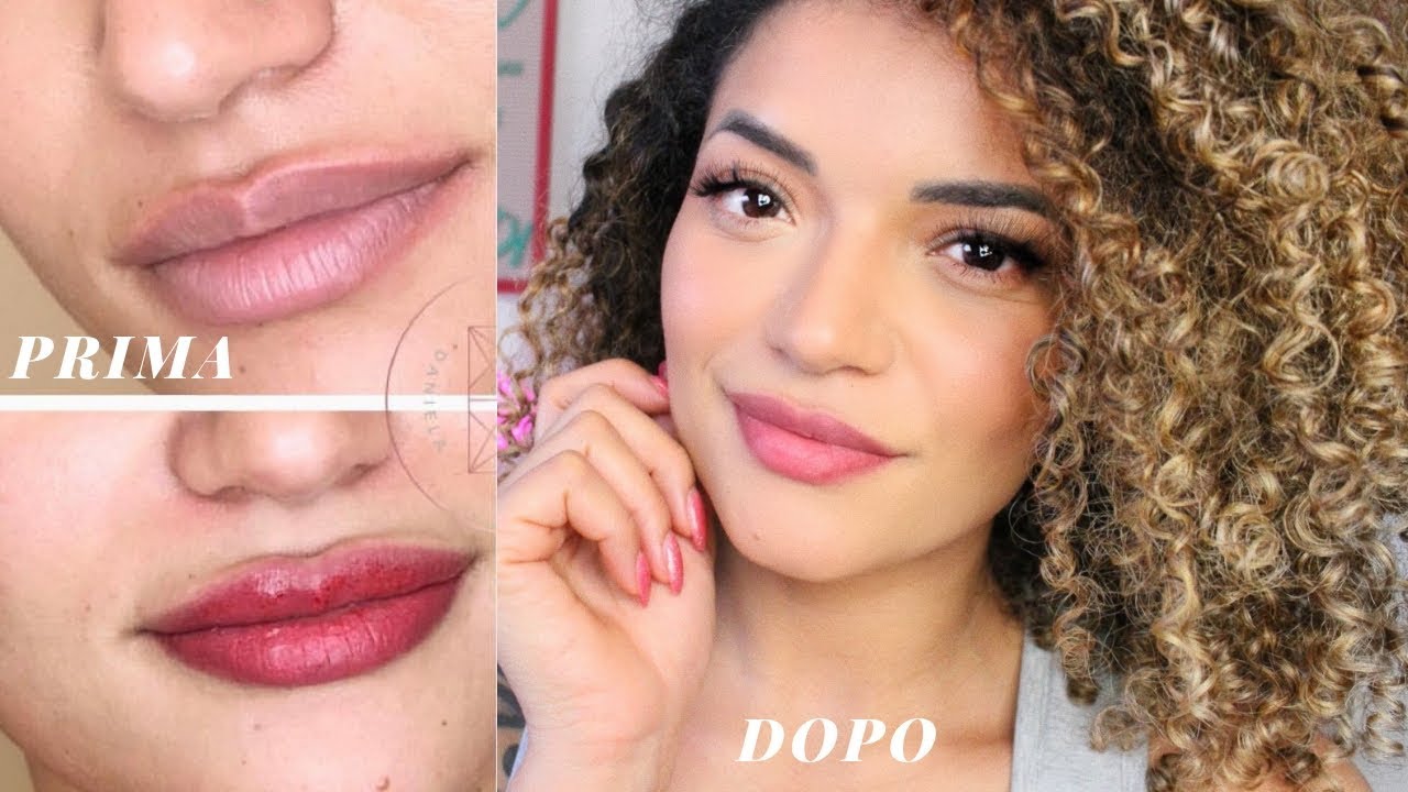 REVITALISAZIONE LABBRA ROSSETO PERMANENTE CHE NON VA PIU VIA