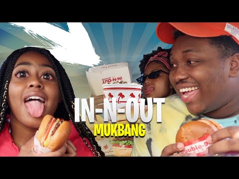 GETTING HIGH FOR THE FIRST TIME ON CAMERA AND TRYING IN-N-OUT IN LA *MUKBANG